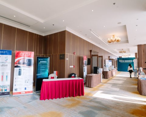 không gian trưng bày techseries 8